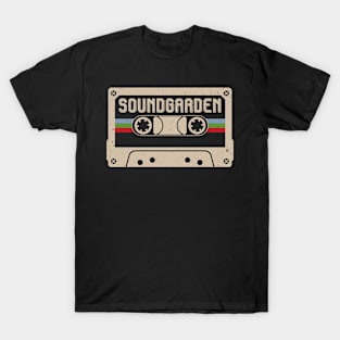 Personalized Soundgarden Name Birthday Vintage Cassette Tape T-Shirt